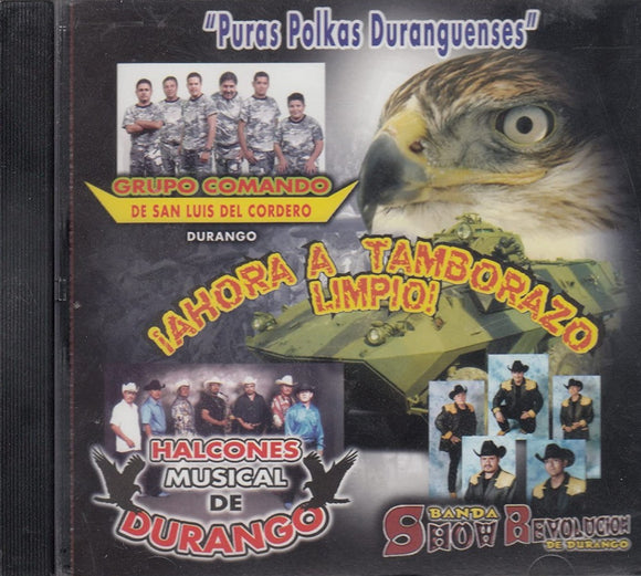 Puras Polkas Duranguenses (CD Ahora a Tamborazo Limpio, Varios Artistas) LR-1141 CH
