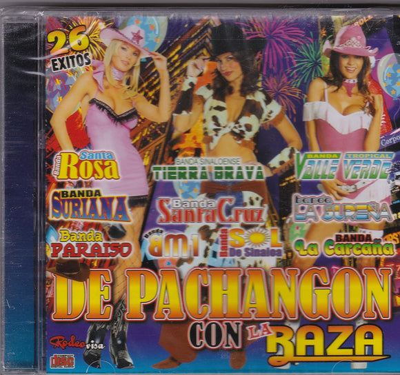 De Pachangon con la Raza (CD 26 Exitos Varias Bandas) DVCD-112