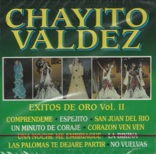 Chayito Valdez (CD Exitos De Oro Vol#2) Cdn-13664