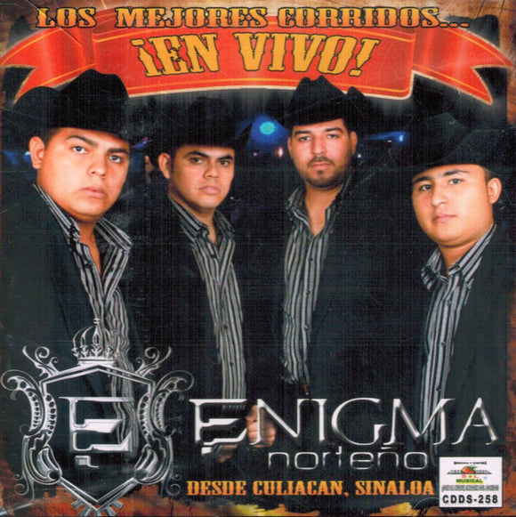 Enigma Norteno (CD Los Mejores Corridos En Vivo Desde Culiacan) CDDS-258