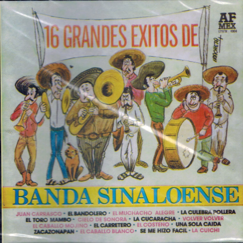 Sinaloense (CD 16 Grandes Exitos de:) Afmex-4004