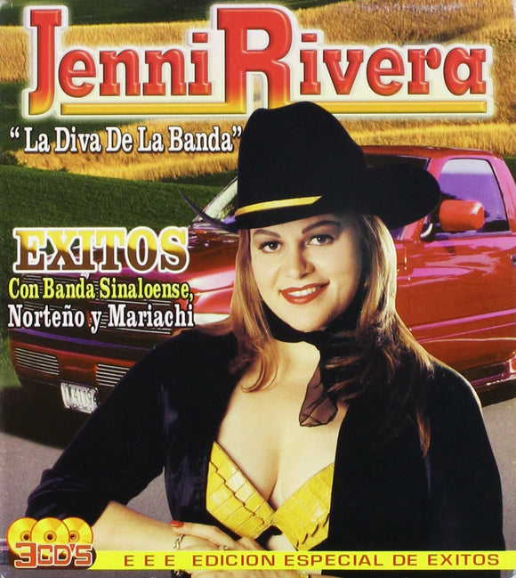 Jenni Rivera (3CD Exitos con Banda, Norteno y Mariachi) CAN-963 CH
