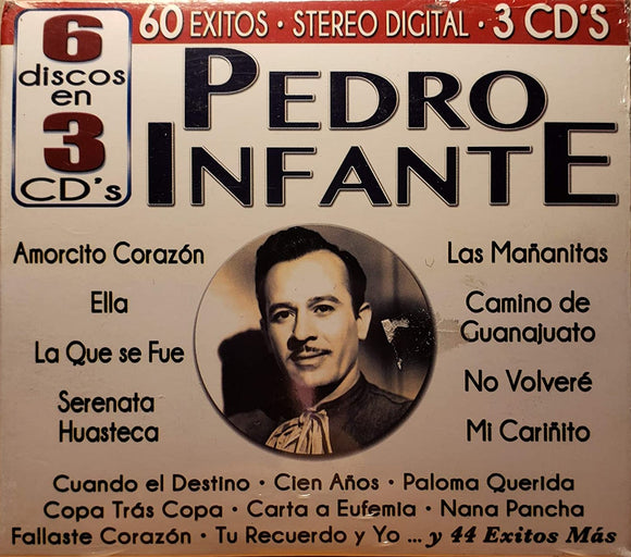 Pedro Infante (3CD 60 Exitos de Peliculas) CRO3C-80005