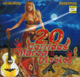 20 Corridos Marca Diablos (CD Varios Artistas) ZR-122