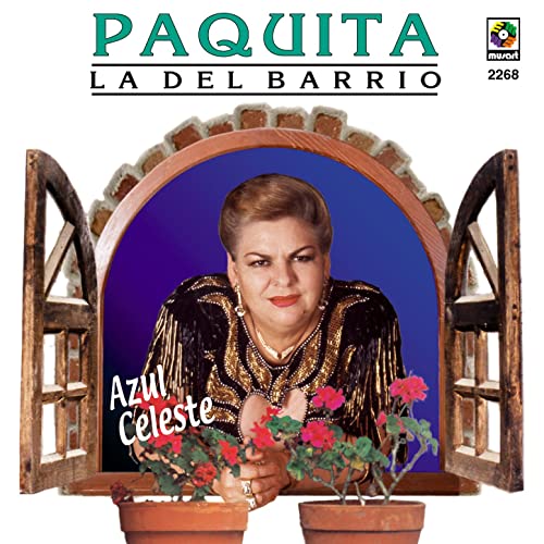 Paquita La Del Barrio (CD Azul Celeste) CDE-2268 Ob