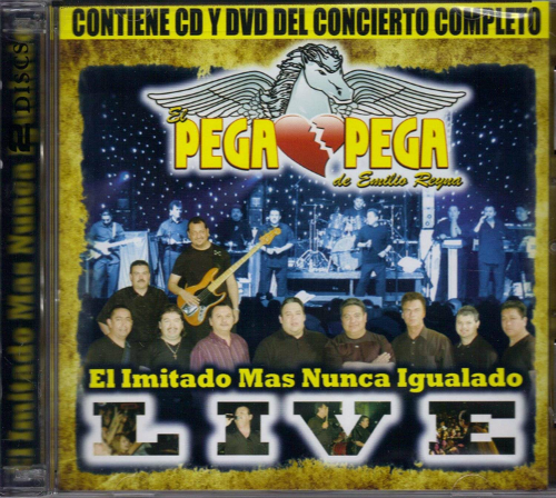 Pega Pega De Emilio Reyna (CD+DVD En Vivo) 764928203522