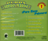Puros Corridos Perrones (CD Vol#1 Varios Artistas, Para La Raza Pelotera) KM-053 ch
