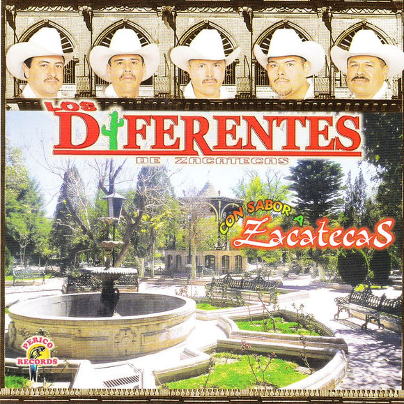 Diferentes De Zacatecas (CD CON SABOR A ZACATECAS) PR-044 OB