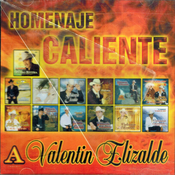 Homenaje Caliente a Valentin Elizalde (CD Varios Artistas-La Caliente 95.3) Can-845 USADO