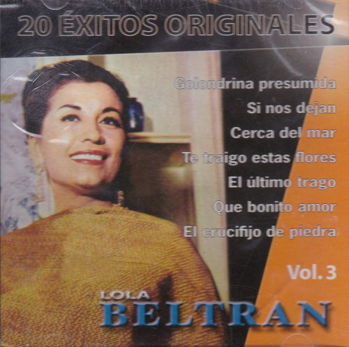 Lola Beltran (CD 20 Exitos Originales, Vol.#3) Cdld-1856
