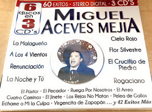 Miguel Aceves Mejia (3CD 60 Exitos de Orfeon) CRO3C-80007