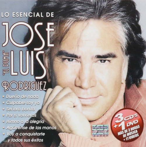 Jose Luis Rodriguez (Lo Esencial, 3CD+DVD) 886975460625