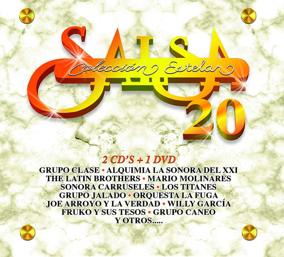 Salsa Coleccion Estelar 20 (2CD-DVD Varios Artistas) 99735