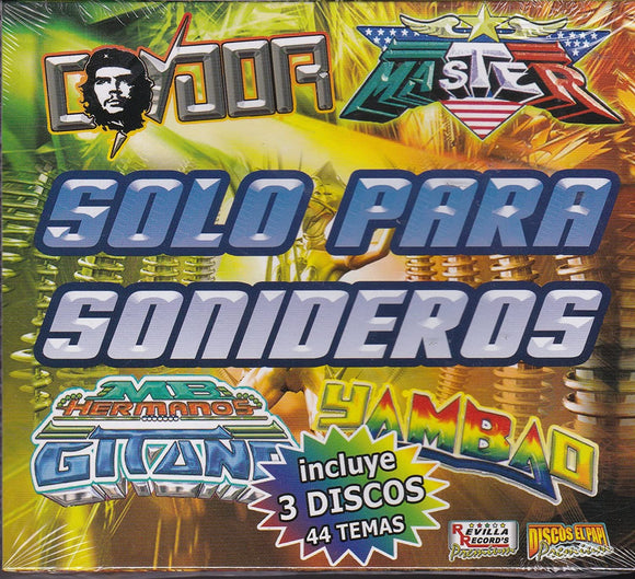 Solo Para Sonideros (3CD Vol#1 Varios Artistas) Papi-11245