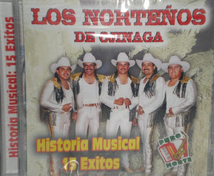 Nortenos de Ojinaga (CD 15 Exitos: Historia Musical) FRONT-7252