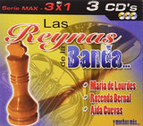 Maria de Lourdes, Rozenda Bernal, Aida Cuevas (CD Reynas De La Banda, 3CDs) Tri-6042