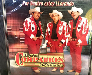 Compadres De Sinaloa (CD Por Dentro Estoy Llorando) TNCD-3380 OB OB