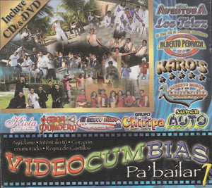 Video Cumbias Pa'Bailar (CD+DVD Vol#1 Varios Artistas) CD2DIG-50708 OB n/az