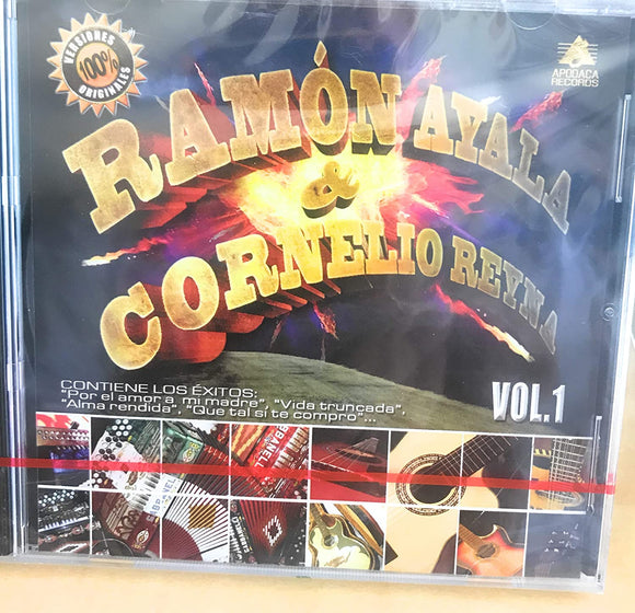 Ramon Ayala Y Cornelio Reyna (CD Vol#1) Adeb-1029