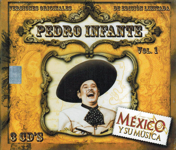 Pedro Infante (3CD Vol#1 Mexico Y Su Musica) WEAX-969658