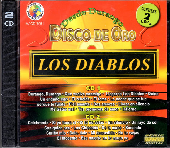 Diablos (CD Disco de Oro, Desde Durango) MACD-7054 OB