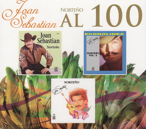 Joan Sebastian (3CD Al 100 Norteno) 3MCD-4714 OB