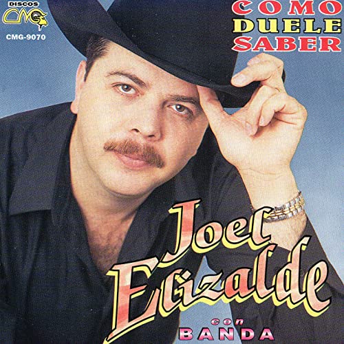 Joel Elizalde (Cd Como Duele Saber, Con Banda) Cmg-9070