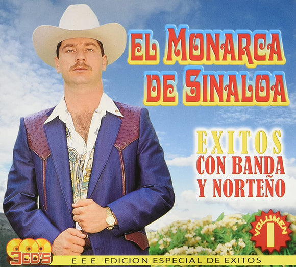 Monarca de Sinaloa (3CD Exitos Banda Norteno) CAN-922 CH