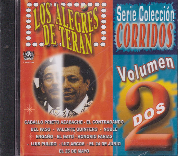 Alegres De Teran (CD Vol#2 Serie De Coleccion Corridos) CDEE-144 ob