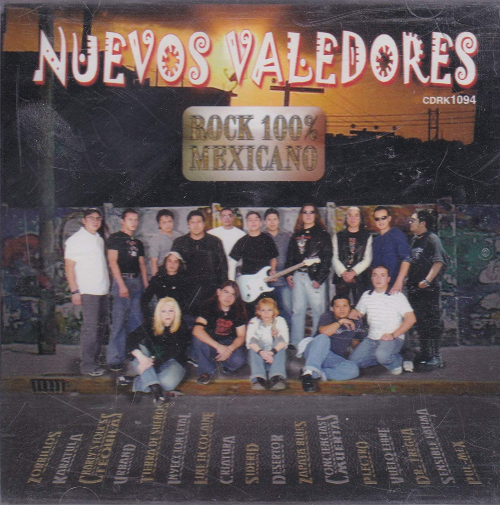 Nuevos Valedores (CD Rock 100% Mexicano) Cdrk-1094