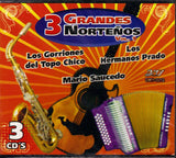 3 Grandes Nortenos (3CDs volumen 1) DMY-3012