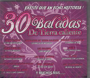 30 Baladas De Tierra Caliente (CD Exitos Que Han Hecho Historia) DBCD-1167 OB N/AZ