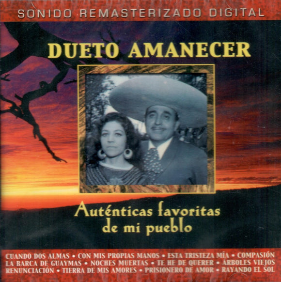Amanecer Dueto (CD Autenticas Favoritas De Mi Pueblo) SECD-0876 OB