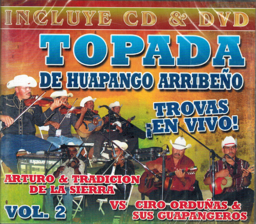 Arturo / Tradicion de la Sierra - Ciro Ordunas / Huapangueros (CD-DVDTopada de Huapango Arribeno, Vol#2) Vecd-855
