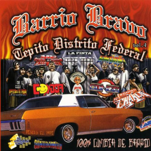 Barrio Bravo Tepito Distrito Federal Vol#4 (CD Varios Grupos) Cddepp-1077