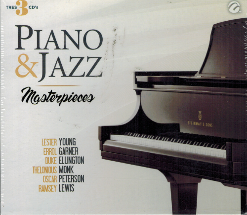 Piano & Jazz Masterpieces (Varios Artistas, 3CDs) Cd3-08526