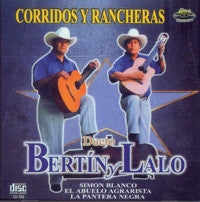 Bertin Y Lalo (CD Corridos Y Rancheras Mi Nueva Direccion) AMSD-703 OB