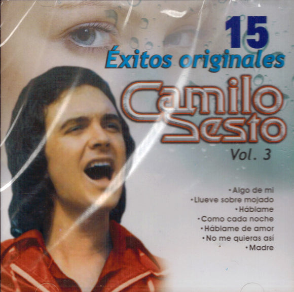 Camilo Sesto (CD 15 Exitos Originales Volumen 3 Mozart-823039)