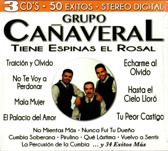 Canaveral, Grupo (3CD 50 Exitos, Tiene Espinas El Rosal) Cro3c-80057 MX