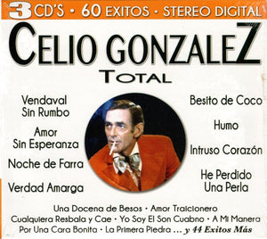 Celio Gonzalez (3CD 60 Exitos, Total) Cro3c-80071 MX