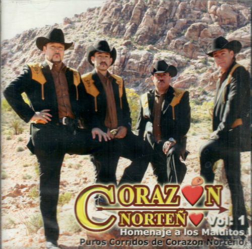 Corazon Norteno (CD Vol#1 Homenaje A Los Malditos) Cdvr-2210