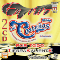 Costenos Banda Los(2CD Vol#2 En Vivo Por Todo Tierra Caliente) PTC-304