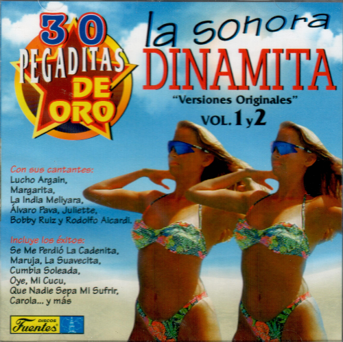 Dinamita Sonora (2CD 30+30 Pegaditas de Oro Vol#1-2) SONY-FUEN-95818 N/AZ