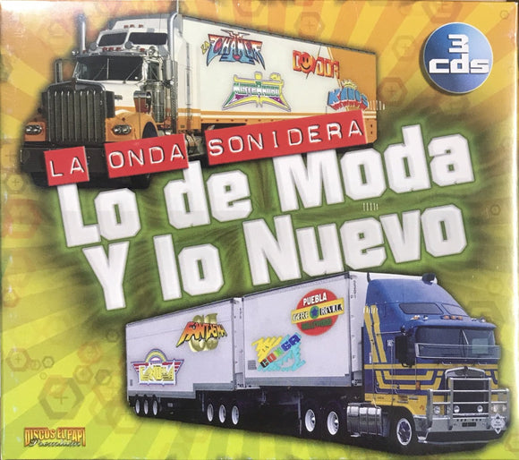 Onda Sonidera (3CD Lo de Moda y Lo Nuevo) REV-7506