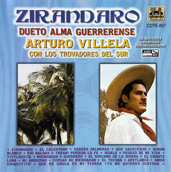 Arturo Villela / Dueto Alma Guerrerense (CD Con Los Trovadores del Sur) CDTE-657 OB