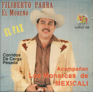 Filiberto Parra (Cd Corridos De Carga Pesada) Ajrcd-165