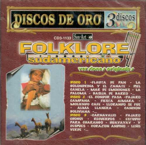 Folklore Sudamericano (3CDs, Versiones Originales) CD3-1133