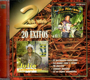 Julio Moreno (CD 20 Exitos 2en1) CDCOS-6522 ob