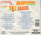 Fronteritos de Guamuchil (CD 17 Exitos Lo Mejor De:) CAN-337 CH/ob