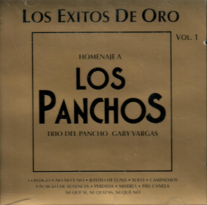 Trio Del Pancho Gaby Vargas (CD Vol#1 Homenaje A Los Panchos) Cdcp-4289 OB